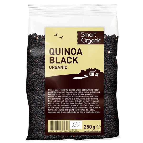  Quinoa neagra, eco, 250g, Smart Organic                                                                