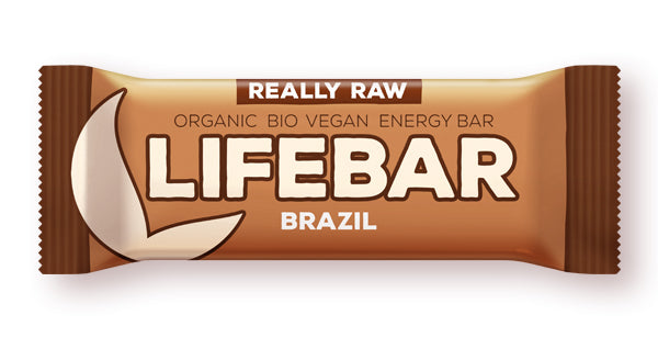 Baton cu nuci braziliene raw, eco, 47g, Lifebar 1