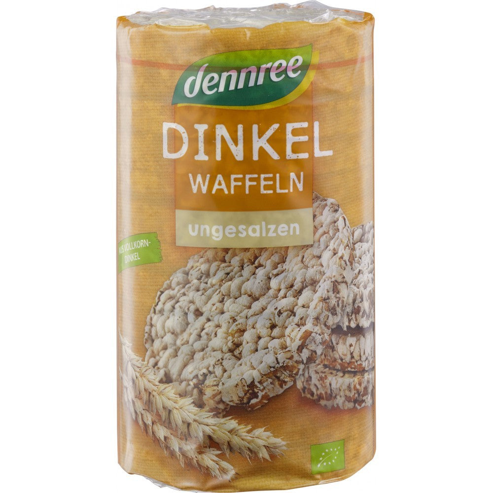 Rondele din spelta fara sare 100g Dennree