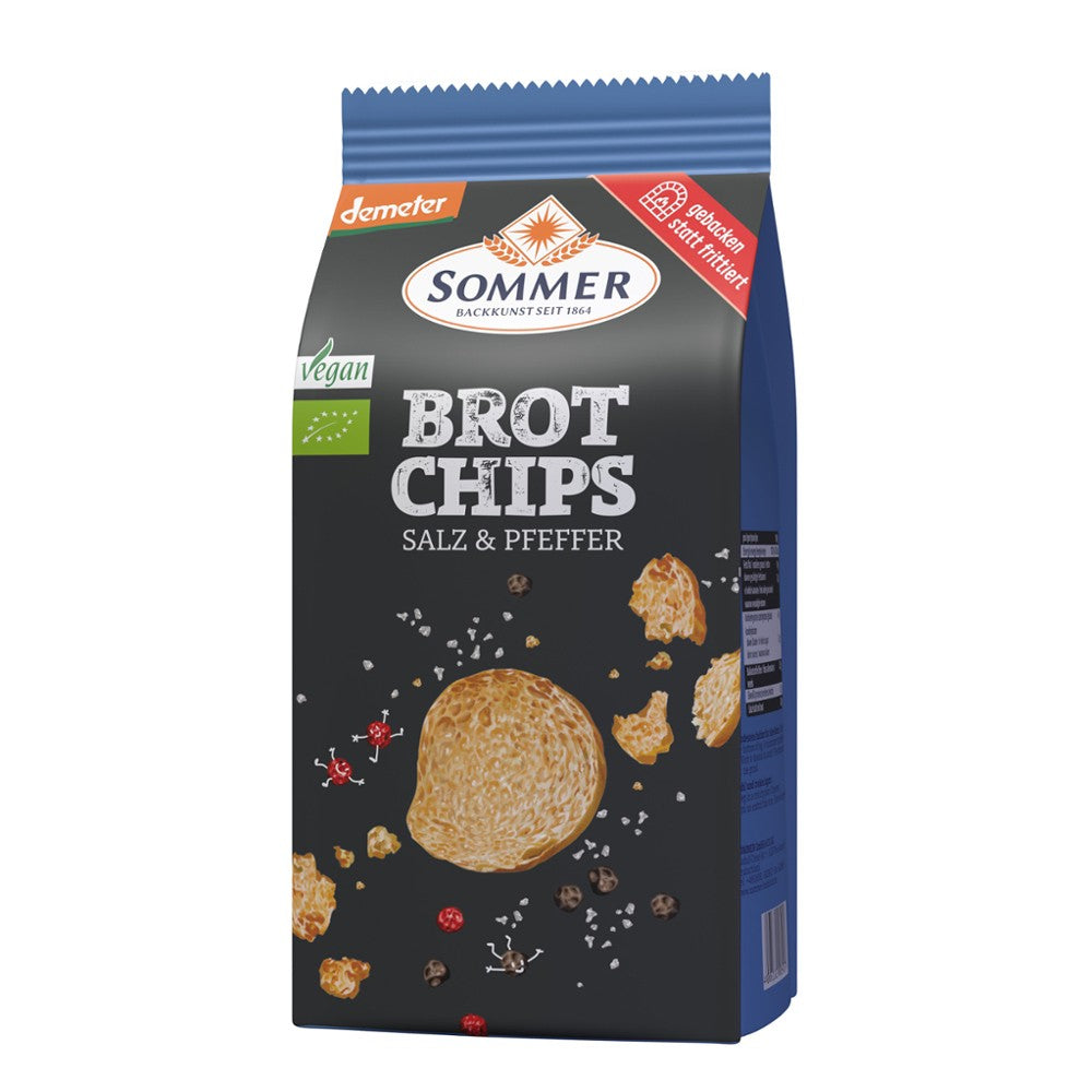 Rondele vegane de paine cu sare si piper 100g Sommer