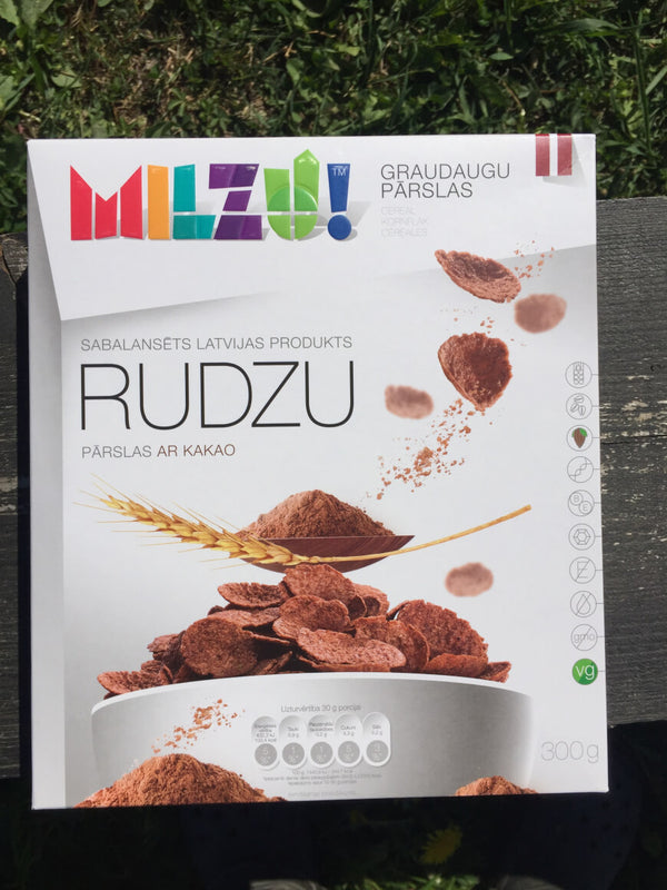  Cereale cu secara fulgi cu ovaz si cacao milzu!, 300 g, natural