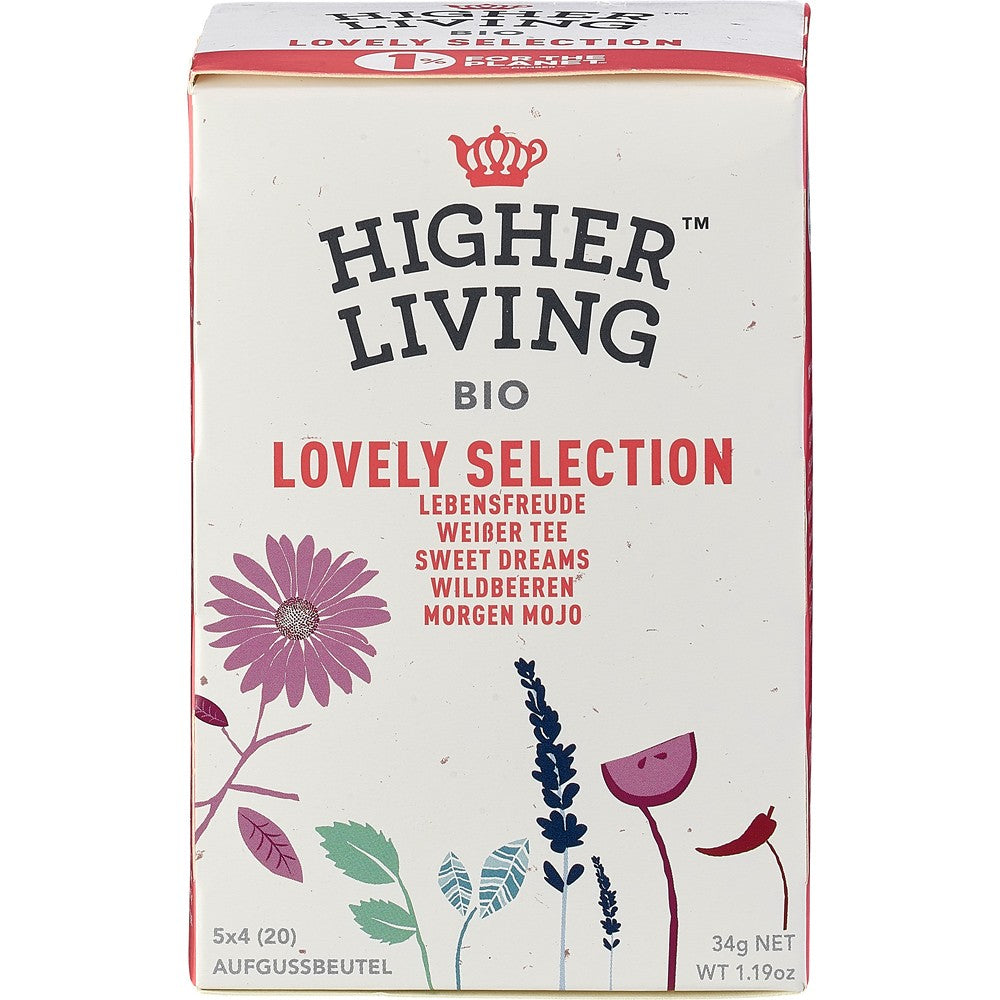 Selectie de ceaiuri 34g Higher Living