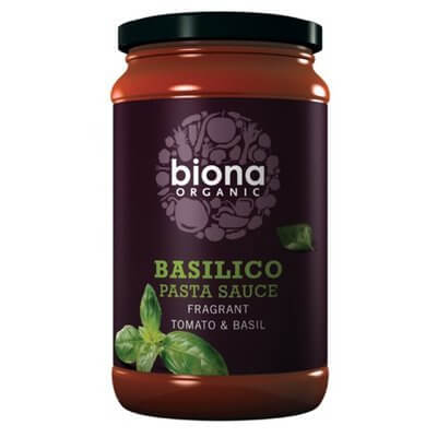  Sos basilico pentru paste cu busuioc bio 350g, Biona