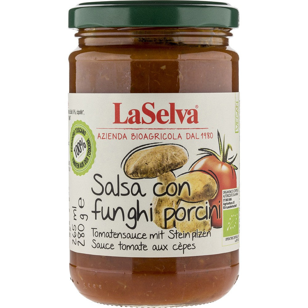 Sos de rosii cu hribi 280g LaSelva