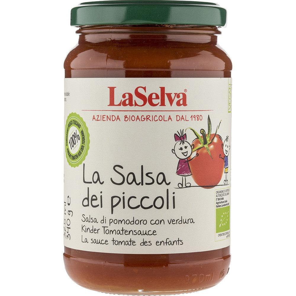 Sos de rosii pentru copii 340g LaSelva