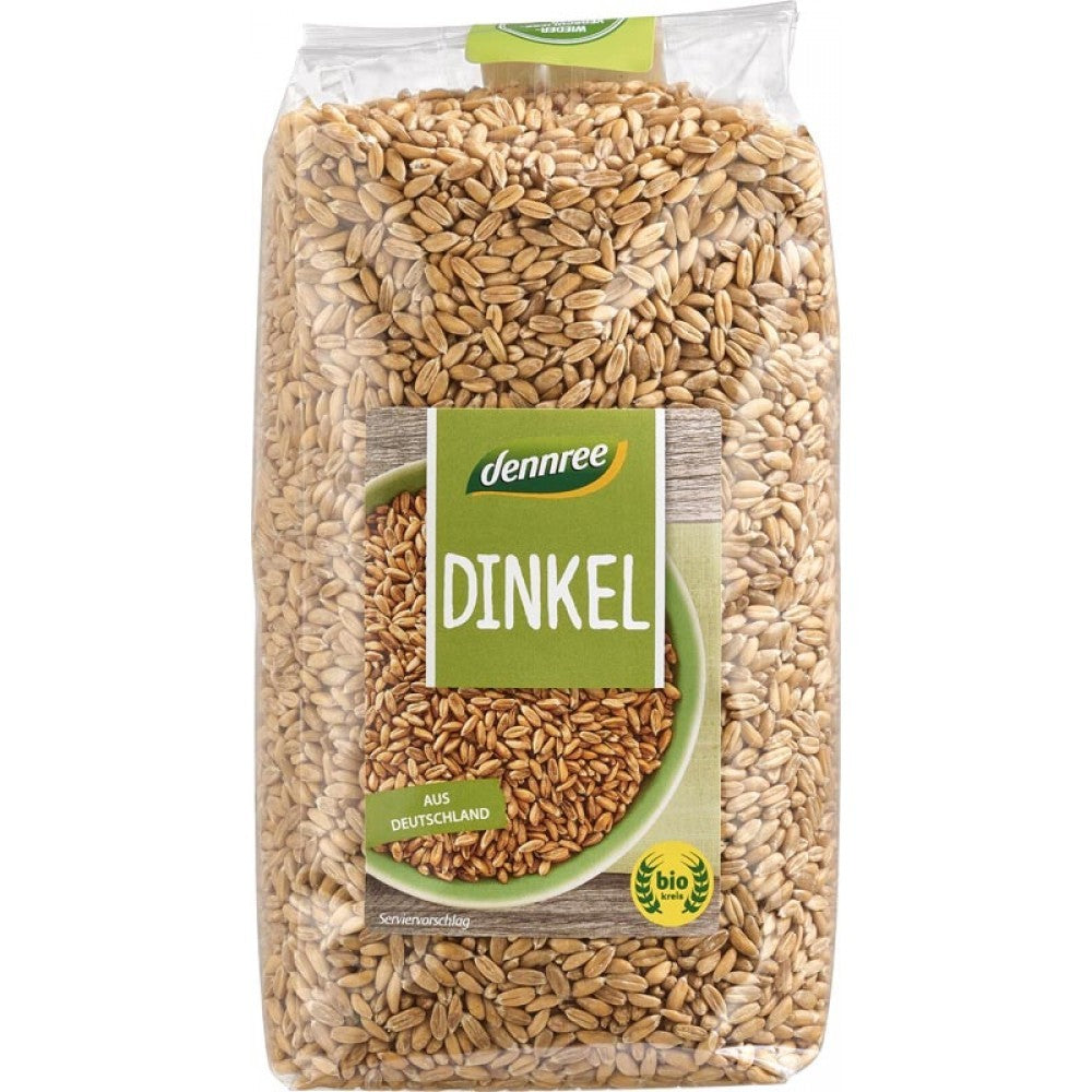 Grau spelta integral, bio, 1 kg, dennree