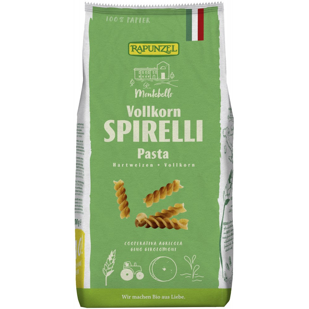 Spirelli integrale bio 500g Rapunzel