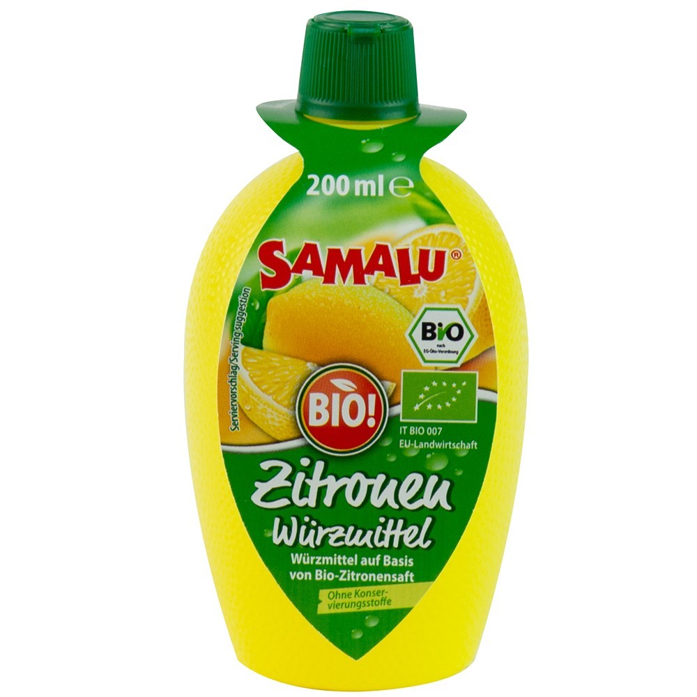 Suc de lamaie bio 200ml Samalu