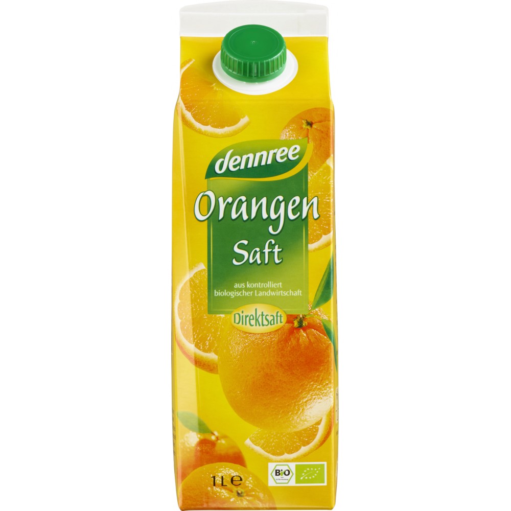 Suc de portocale ecologic 1L 1L Dennree