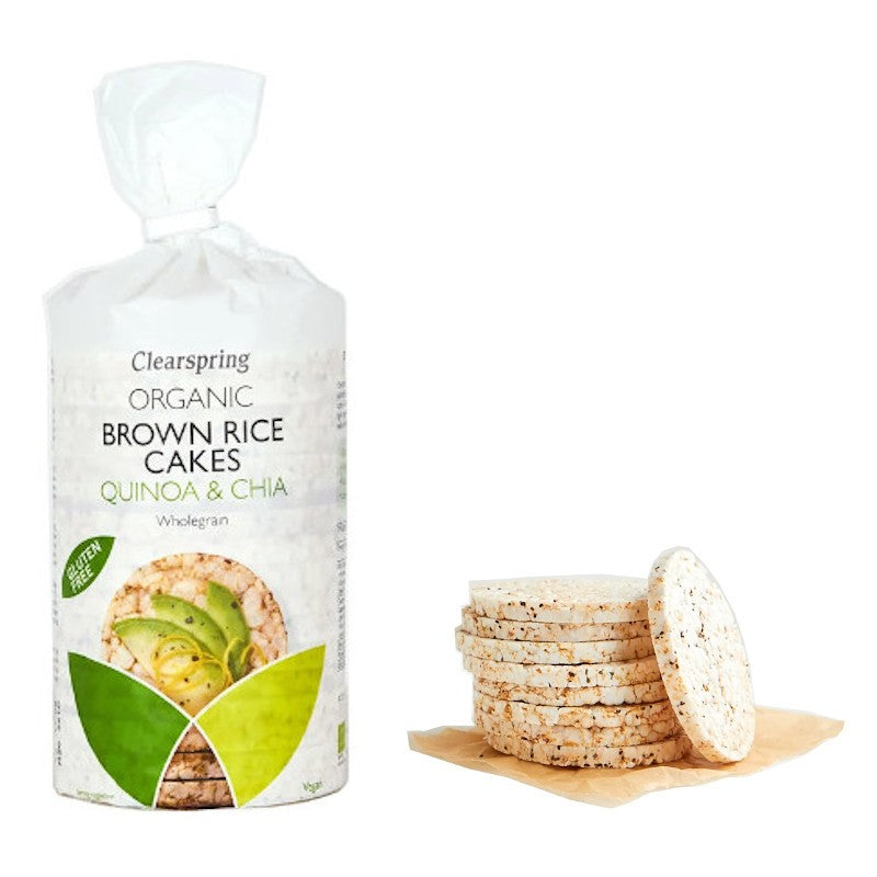 Tartine de Orez Brun cu Quinoa si Chia - Eco 120g Clearspring 2