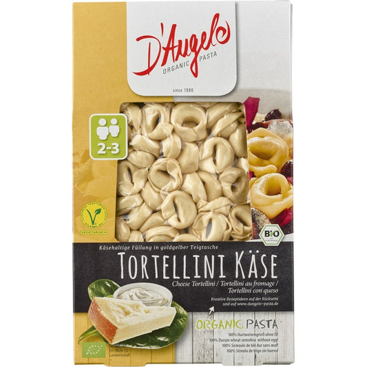 Tortellini cu umplutura de branza 250g DAngelo