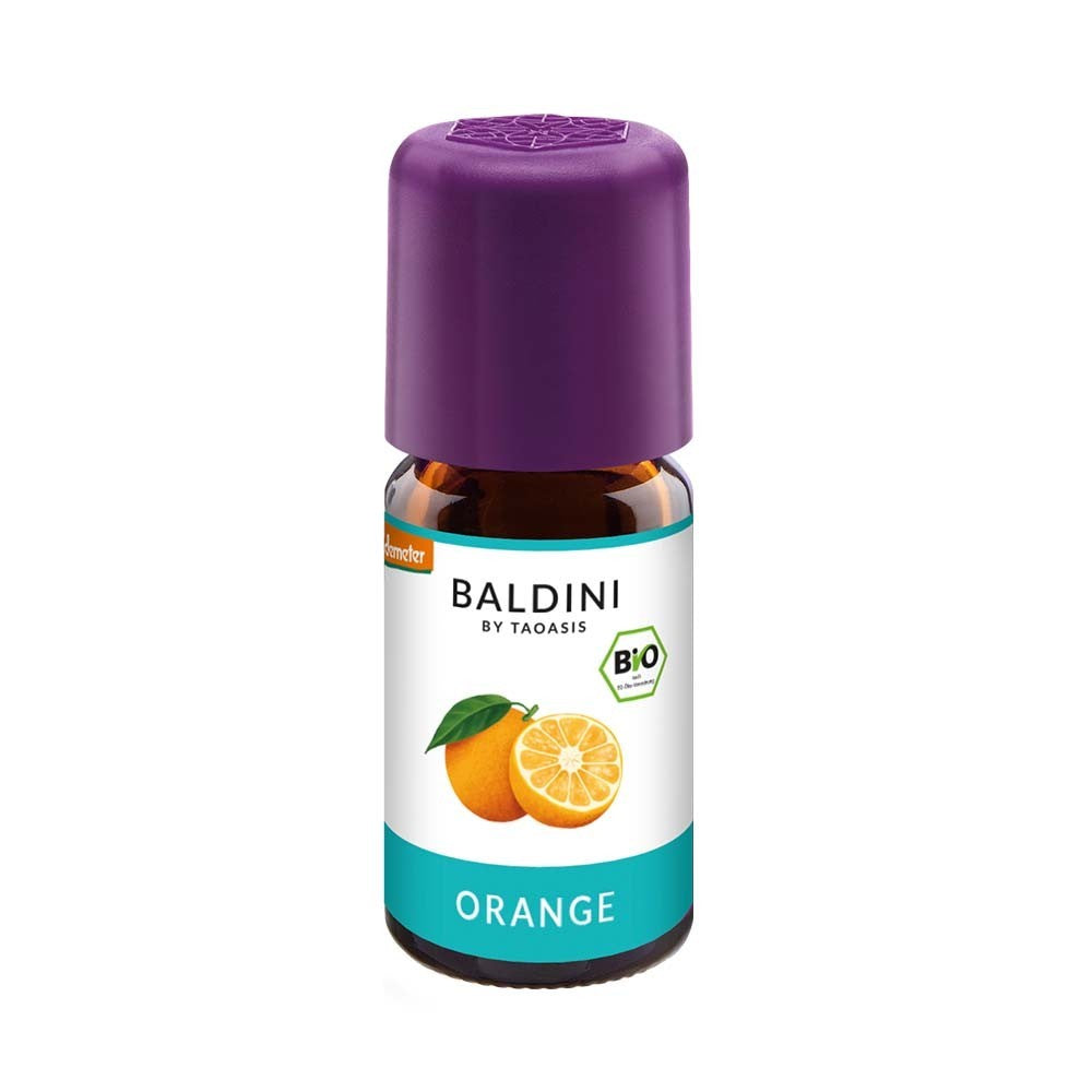 Ulei esential de portocala bio alimentar 5ml Baldini