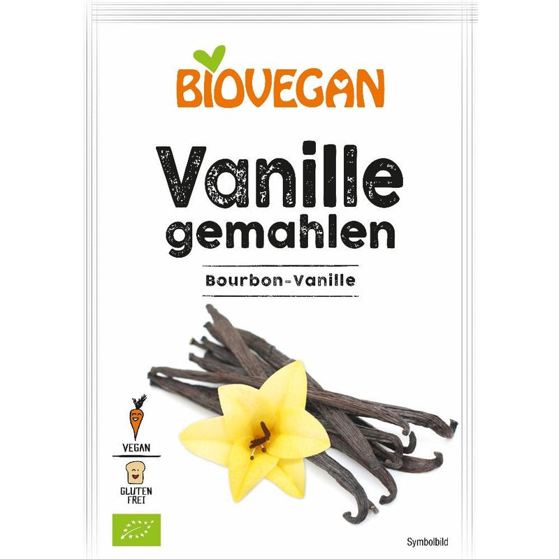 Vanilie bourbon macinata fara gluten, 5g, bioveganVanilie macinata, ecologica, 5g, biovegan 1
