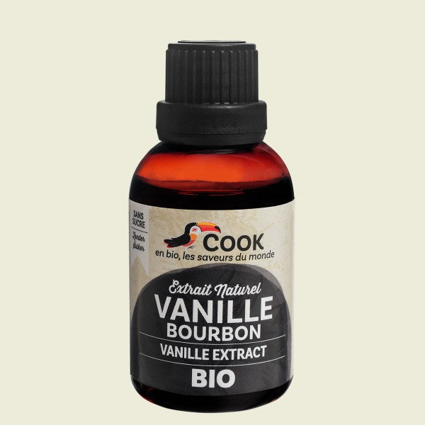  Extract de vanilie de bourbon, bio, 40ml, Cook                                                         