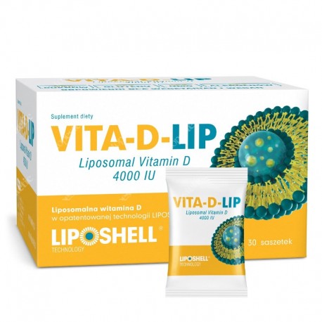  Vitamina d lipozomala vita-d-lip 4000ui, 30dz, liposhell