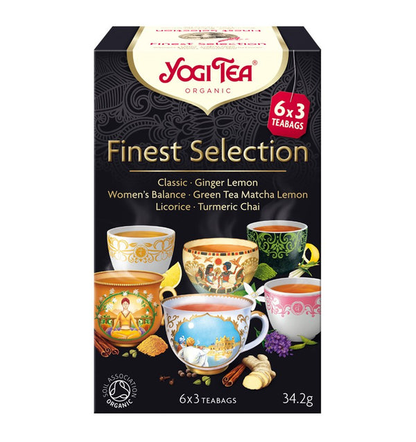  Selectie de ceaiuri bio finest selection, 34,2g, yogi tea